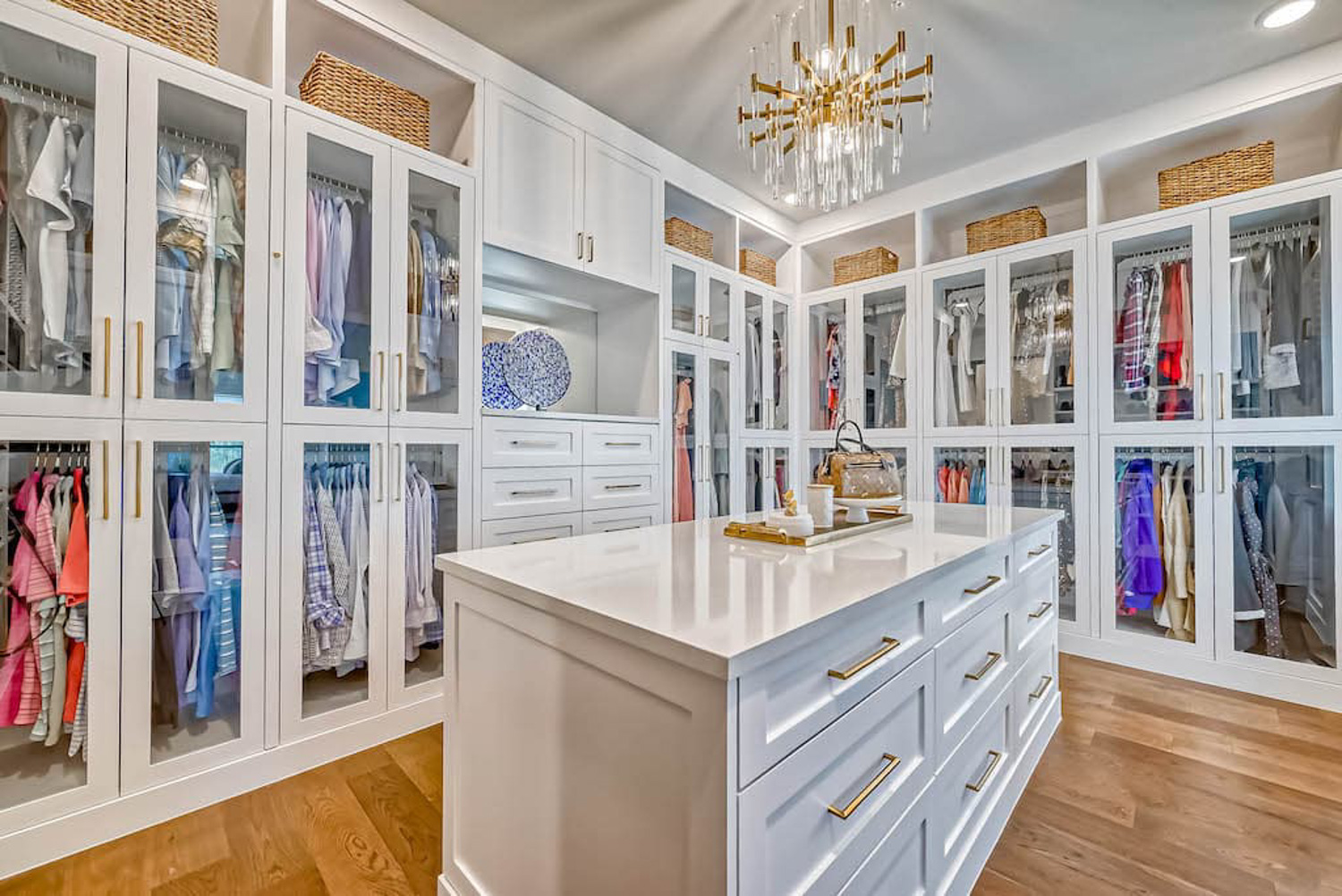 custom luxury closet in houston
