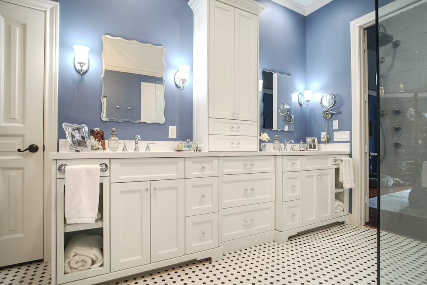Beautiful White Custom Cabinet