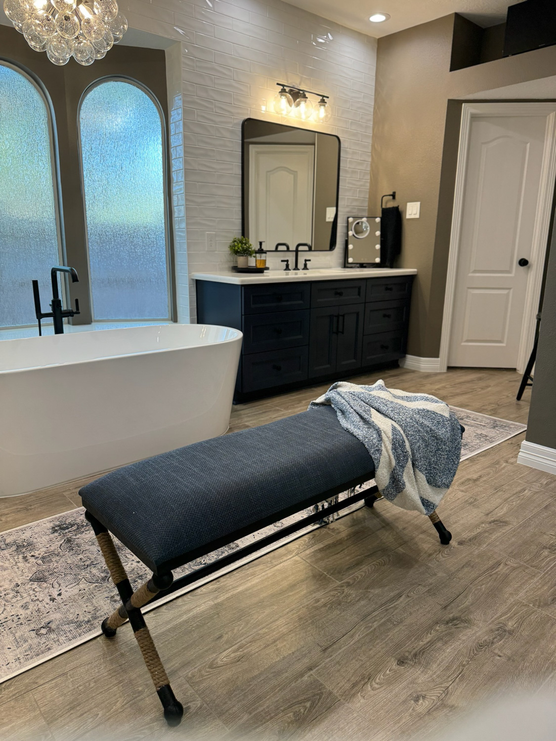 remodeled soaking tub
