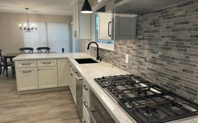 beautiful remodeled kitchen in houston